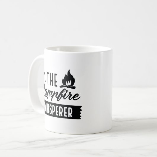 Mug Le Whisperer du feu de camp (Devant gauche)