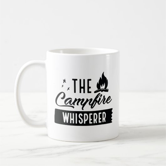 Mug Le Whisperer du feu de camp (Gauche)