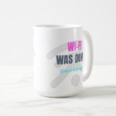 Mug Le Wi-Fi était inaccessible (ne plus le demander) (Devant droit)