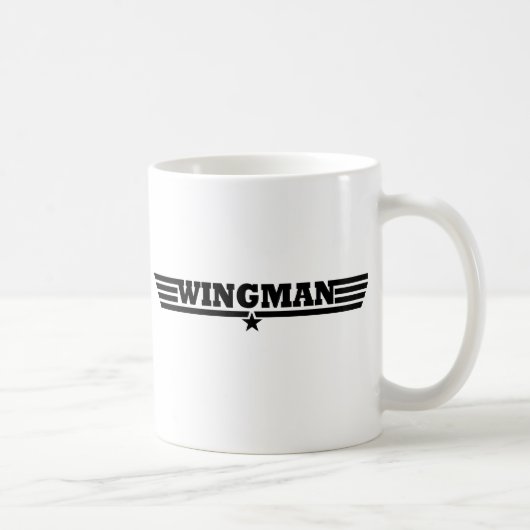 Mug Le Wingman s'envole le logo (Droite)