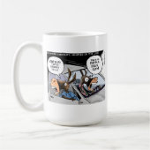 Mug Le Wisconsin Démocrate sur la fuite (Gauche)