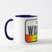 Mug Le Wisconsin - état d'arc-en-ciel (Gauche)
