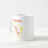Mug Le Wisconsin viennent odeur notre air de laiterie (Devant gauche)
