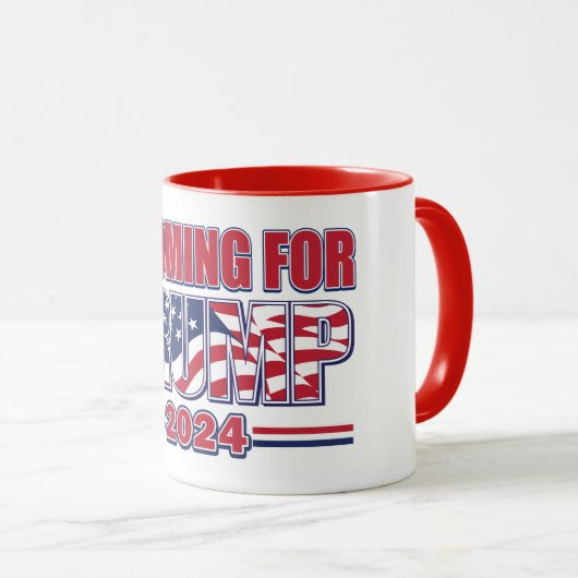 Mug Le Wyoming pour Trump (Devant droit)