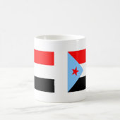 Mug Le Yémen du sud Flag (1967) (Centre)