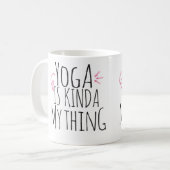 Mug Le yoga est plutôt ma chose (Devant gauche)