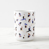 Mug Le yoga féminin pose (Centre)