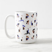 Mug Le yoga féminin pose (Gauche)