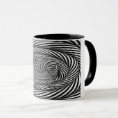 Mug Le zèbre brillent (Devant droit)