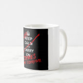 Mug Le zombi de course viennent (Devant droit)