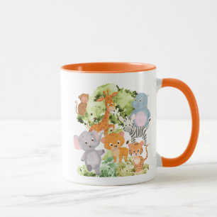 Mug Le zoo : collection d'animaux sauvages mignons