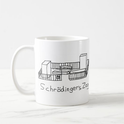 Mug Le zoo de Schrodinger (Gauche)