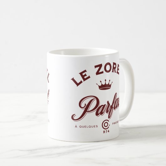 Mug Le Zoreil parfait, à quelque (Devant droit)