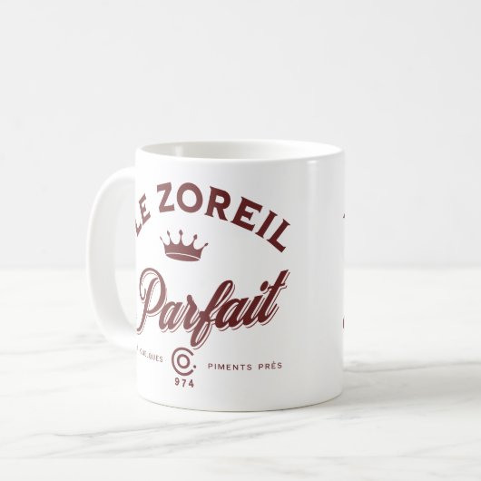 Mug Le Zoreil parfait, à quelque (Devant gauche)