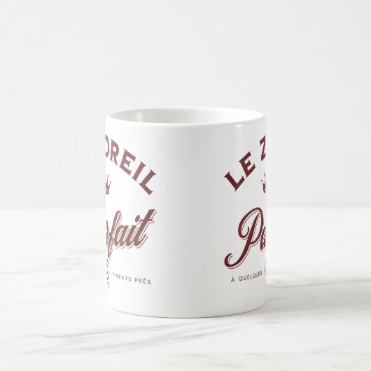 Mug Le Zoreil parfait, à quelque (Centre)