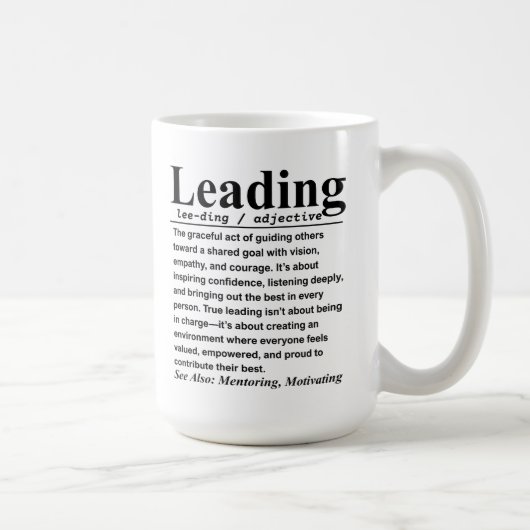 Mug Leadership (Droite)