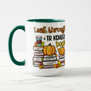 Mug Leaf À Travers Un Livre TR Kohler