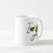 Mug Leaf d'abeille en vous - Citation d'un chou mignon (Devant droit)