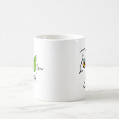 Mug Leaf d'abeille en vous - Citation d'un chou mignon (Centre)