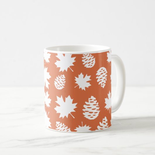 Mug Leaf & Pine Cone (Devant droit)