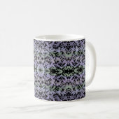 Mug Leafy Creeping Vine Drawing Pattern With Pastels (Devant droit)
