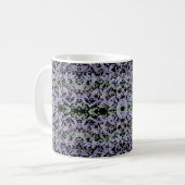 Mug Leafy Creeping Vine Drawing Pattern With Pastels (Devant gauche)