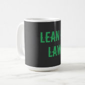 Mug Lean is Law Fitness Personal Trainer Bodybuilding (Devant gauche)