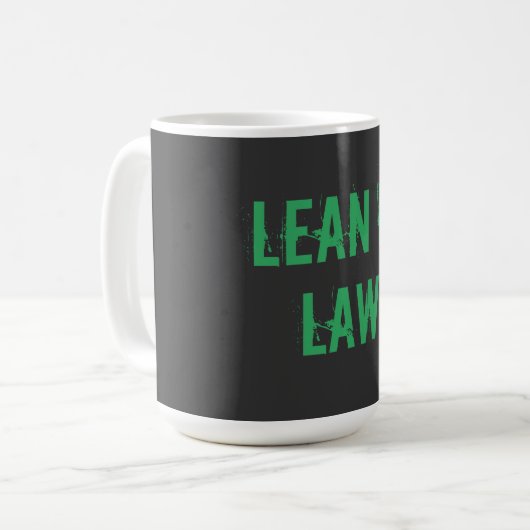 Mug Lean is Law Fitness Personal Trainer Bodybuilding (Devant gauche)