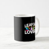 Mug Leap Day Leap Année Mariage Anniversaire (Devant droit)