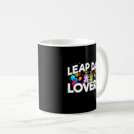 Mug Leap Day Leap Année Mariage Anniversaire (Devant droit)