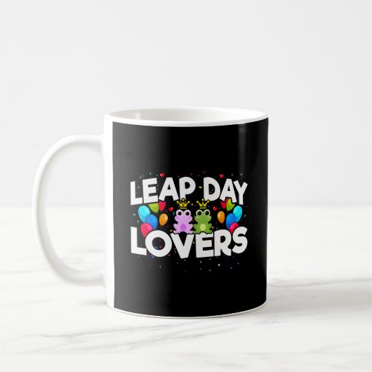 Mug Leap Day Leap Année Mariage Anniversaire (Gauche)