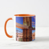 Mug L'East River, pont de Brooklyn, Manhattan (Gauche)
