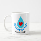 Mug L'eau est Life_Design #1 (Gauche)
