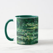 Mug L'EAU MENSONNE EN ÉTANG VERT par Claude Monet (Gauche)