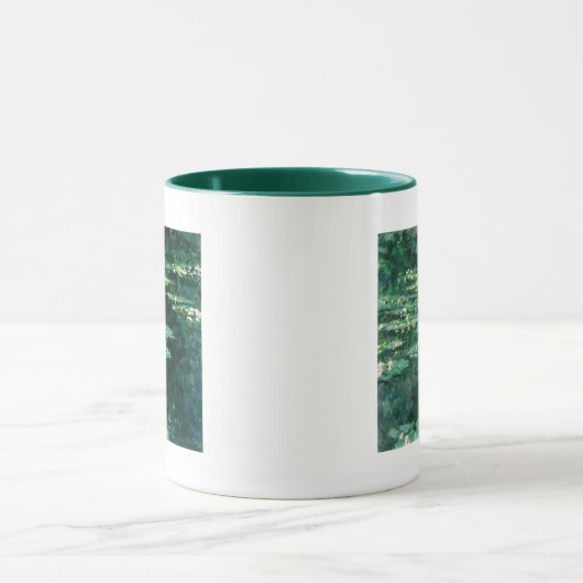 Mug L'EAU MENSONNE EN ÉTANG VERT par Claude Monet (Centre)