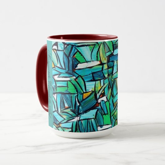 Mug L'eau s'écoule (Devant gauche)
