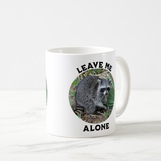 Mug Leave Me Alone (Devant droit)