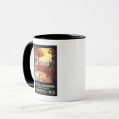Mug Lebaudy Airship avec World Flags à Expo (Devant gauche)