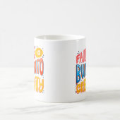 Mug L'échec alimente la créativité - Retro Typography (Centre)