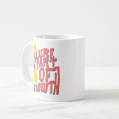 Mug L'échec fait partie de la croissance – Classique d (Devant gauche)