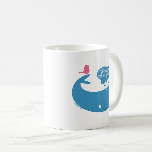 Mug L'échec n'est pas une option (Devant droit)