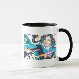 Mug L'éclaboussure de couleur de Supergirl