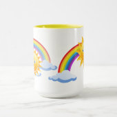 Mug L'école à la maison de bureau personnalisent des (Centre)