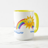 Mug L'école à la maison de bureau personnalisent des (Devant droit)