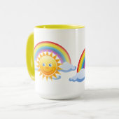 Mug L'école à la maison de bureau personnalisent des (Devant gauche)