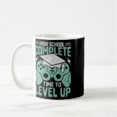 Mug L'École Complète Le Temps De Niveau Vidéo Jeu Grad (Gauche)