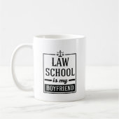 Mug L'école de droit est ma copie drôle d'étudiant en (Gauche)