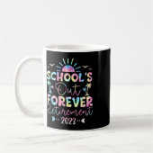 Mug L'école Dye est à la retraite pour toujours Enseig (Gauche)