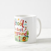 Mug L'école est amusante - no1 (Devant droit)