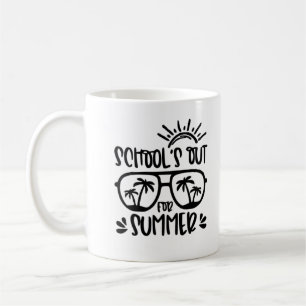 Mug L'école est dehors pour l'été Mug-Le cadeau parfai